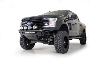 Ford F-150 Bumper - Front - Addictive Desert Designs - ADD PRO Bolt-On - Hammer Black - `18-`20